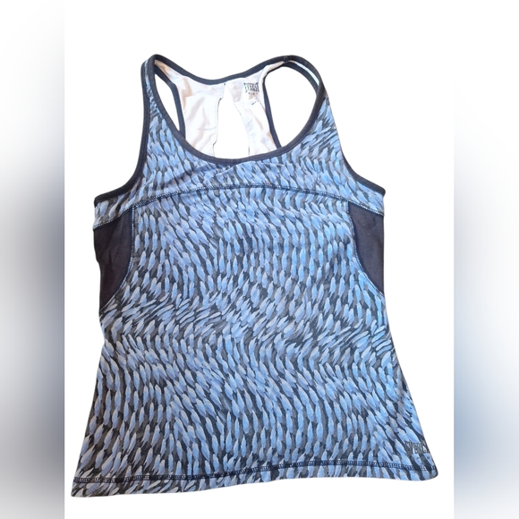 Everlast Sport Blue and Black Patterned Tank - Picture 3 of 11